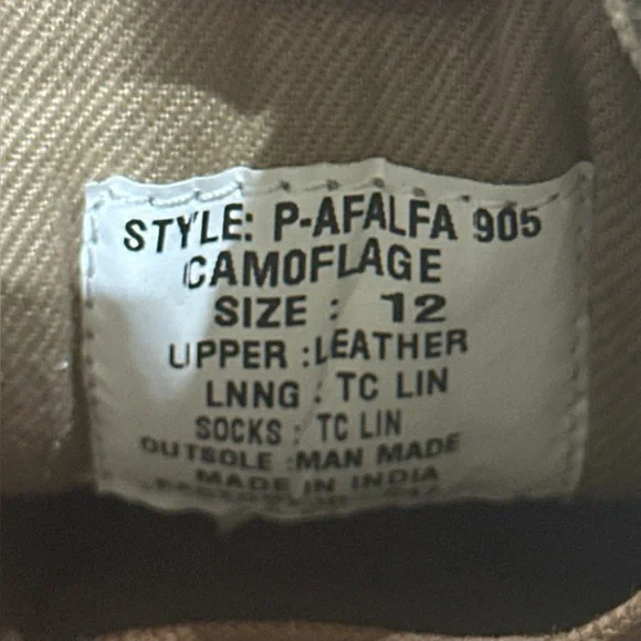 Steve Madden Men’s Camouflage Shoes Size 12 - Picture 8 of 10